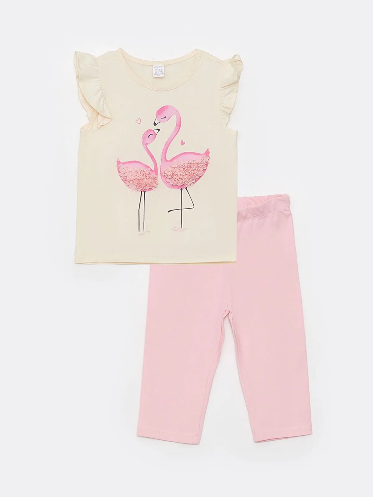 Flamingos Cotton Set