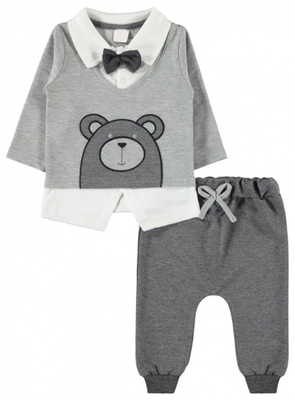 Grey Baby Boy Set of 2