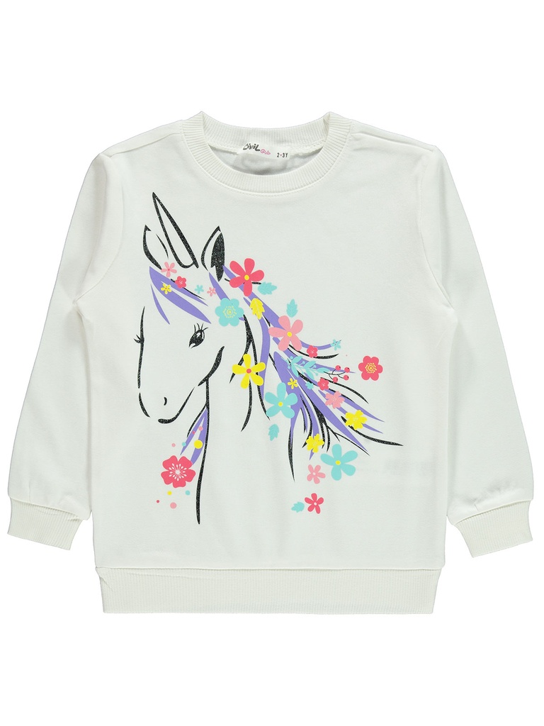 White Unicorn Sweatshirt