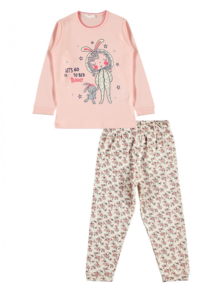 Let's Go to Bed Cotton Pajama (6-10 years)
