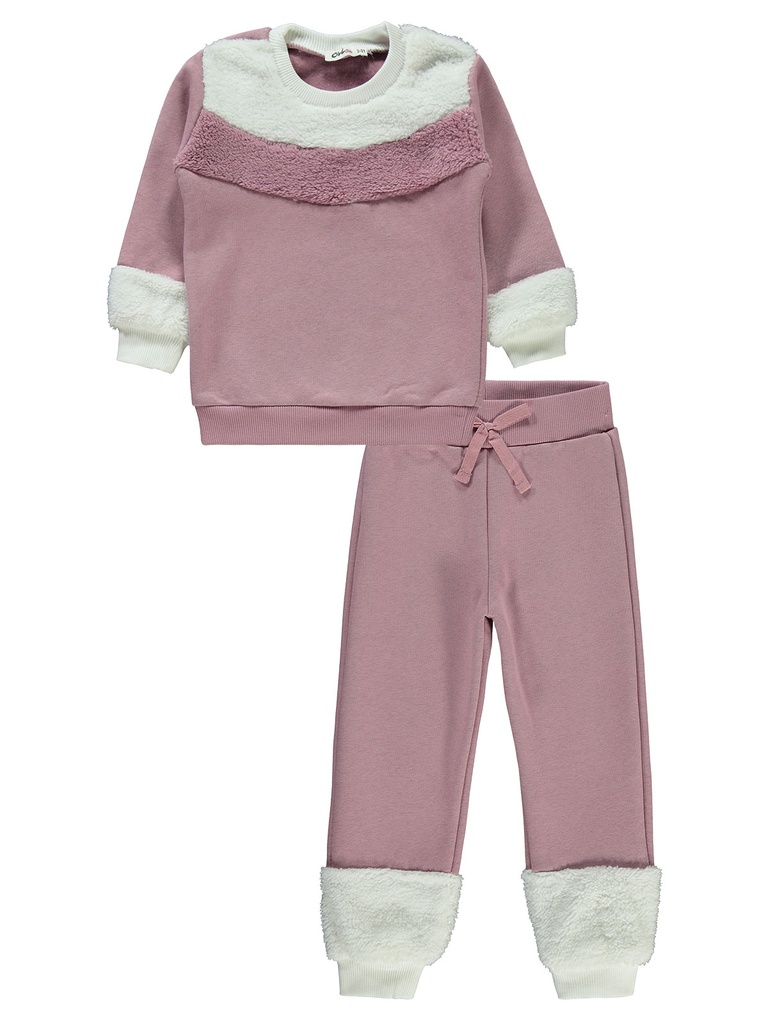 Mauve Fleece Inside Tracksuit