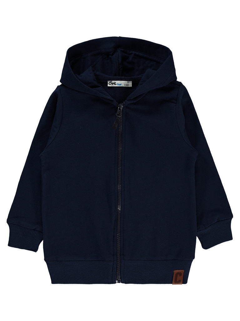 Zip-Up Navy Blue Sweatshirt (10-14 years)
